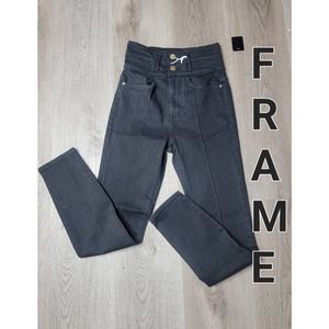 Frame Le Catroux Center Seam Crop cigarette